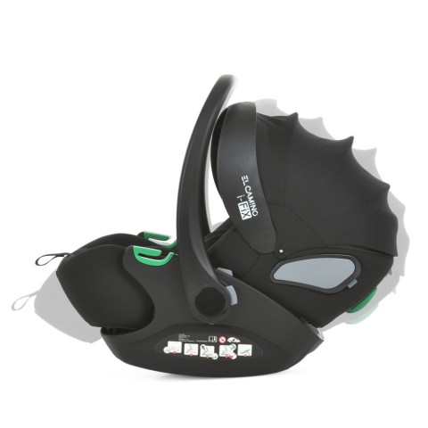 Дитяче автокрісло i-FIX ME 1110 Moon Black