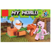 Конструктор дитячий "Minecraft" 66117-6, 39 деталей