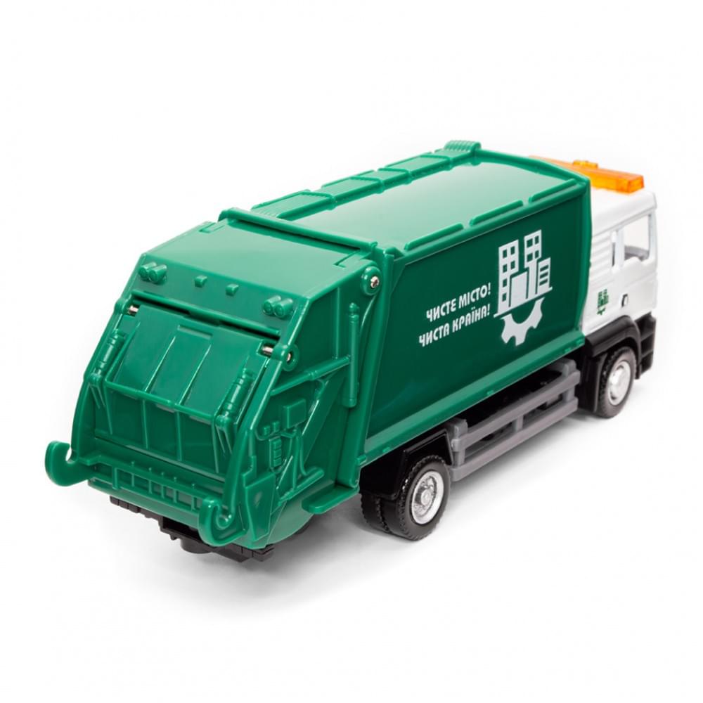 Ігровий набір "Сміттєвоз Мan" 250431U з аксесуарами, масштаб 1:64