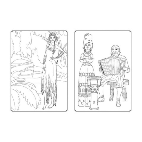 Розмальовка Магія кольору. Чарівний світ Ранок 1807005 з наклейками