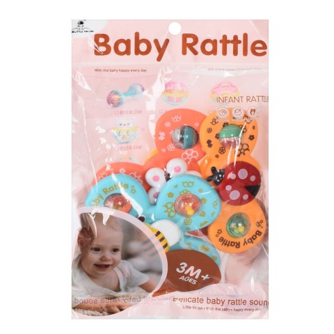 Дитяче брязкальце "Комахи" 6329 спінер, на присосці