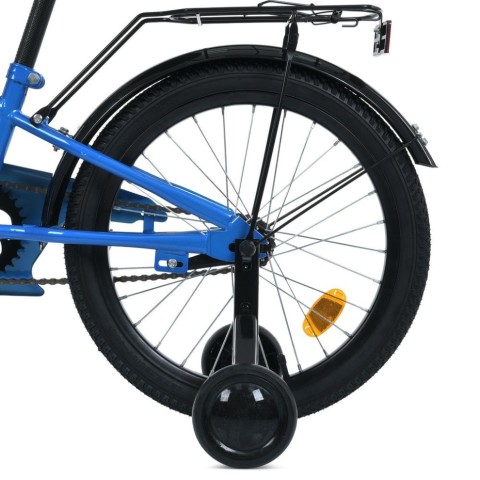 Велосипед дитячий MB 18012-1 колеса 18 дюймів, синій