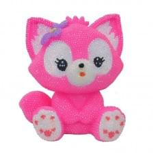 Дитячий набір для творчості "Фігурна скарбничка Лисичка" AF3, розмір 15х12 см