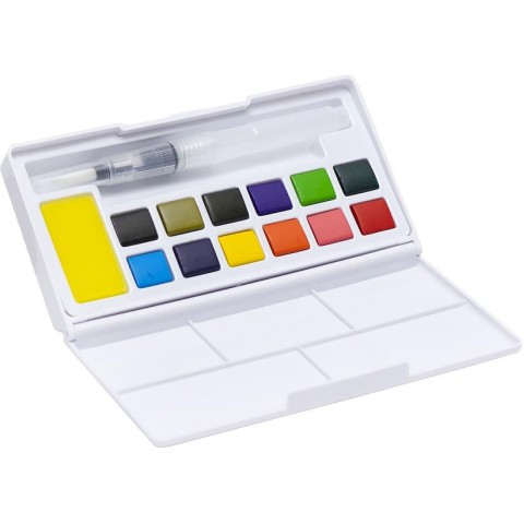 Фарби акварельні художні SDW12, 12 кольорів