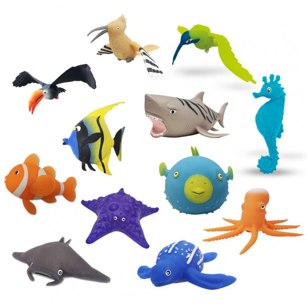 Стретч-іграшка Тварини з екватора #sbabam 133/CN24 в асортименті