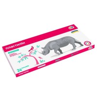 Набір для ліплення пластилін "Захоплення" 200316, 24 кольори