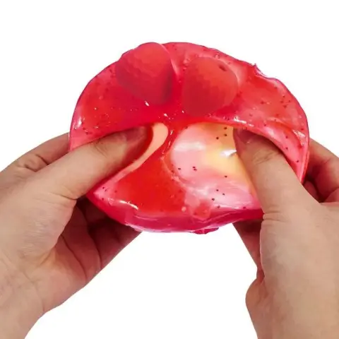 Ігровий набір зі слаймами "Полуничний чізкейк" Slime Mart 15901A серії "Shopping Bag"