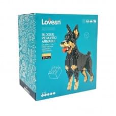 Піксельний конструктор "Доберман" DM3046 пластиковий, 957 деталей