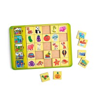 Дерев'яний сортер "Асоціації-картинки" PSD057