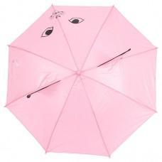 Дитяча парасолька-тростина з вушками SY-13(Pink) 60 см