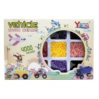 Дитяча термомозаїка BT-0099D 4000 намистин, 3 основи, трафарети