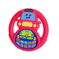 Інтерактивна іграшка кермо "Мандрівничок: Автосвіт" M 6304, 18 см, українська