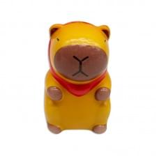 Іграшка-антистрес Сквіш "Капібара в шапочці" MS 4734-1 з ароматом, 9 см