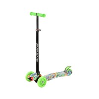 Самокат дитячий 3-х колісний SC25103(Green) колеса зі світлом