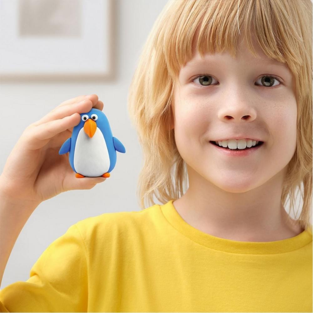 Меганабір пластиліну "Птахи" ЛІПАКА 15013-UA01 самостійно твердне