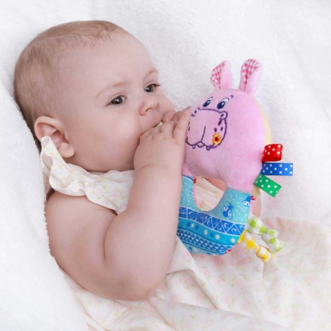 Брязкальце-кільце Зоо "Бегемот Добряк" МС 010203-01