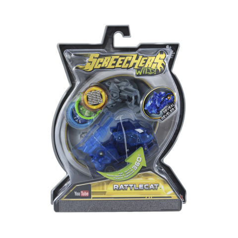Машинка-трансформер Реттлкет Screechers Wild! L 2 EU683120
