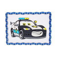 Дитячий набір для розпису по дереву "Поліцейська машинка" Puz-22952 формат А4