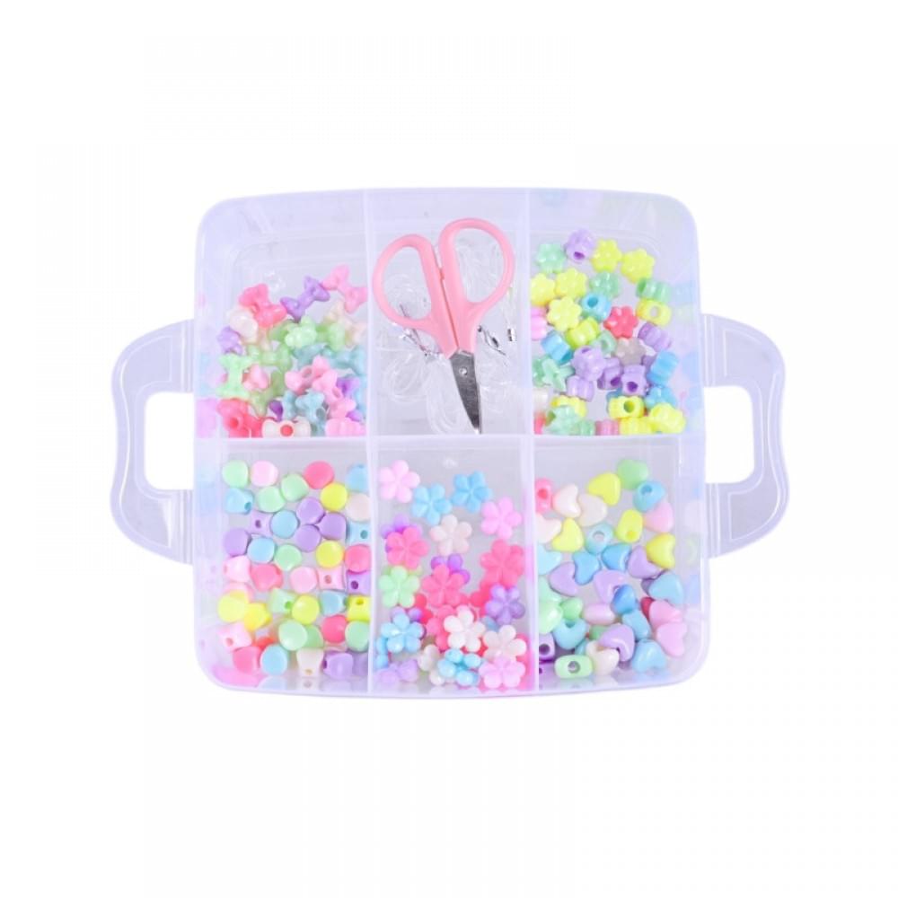 Набір бісеру для творчості 330-148/149 триповерховий бокс, мікс