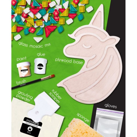 Дитячий набір для творчості кришталева мозаїка "Єдиноріг" MA2002