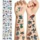 Дитячі тимчасові тату "Ліло та Стіч" lilo-stich-tattoo-10, 12х7 см