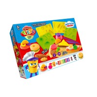 Креативна творчість "Тісто для ліплення "Шеф-кухар" TMD-17-01U…-04U з формами Траторія