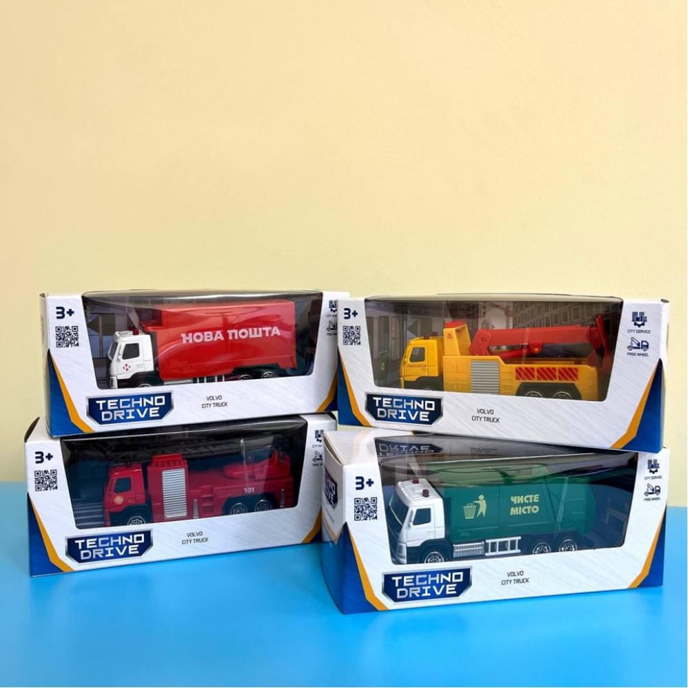 Автомодель «VOLVO» НОВА ПОШТА TechnoDrive 250299