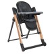 Стільчик-гойдалка для годування ME 1102 DEBUT Posh Black