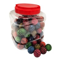 Дитячий ігровий М'ячик стрибунець Bambi 2823-17 у банці 100 штук