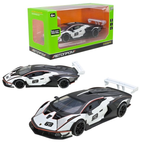 Модель автомобіля "Lamborghini" AP7700(White) масштаб 1:24