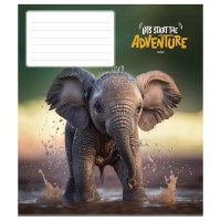 Зошит учнівський "Adventure" 018-3291L-2 в лінію, 18 аркушів