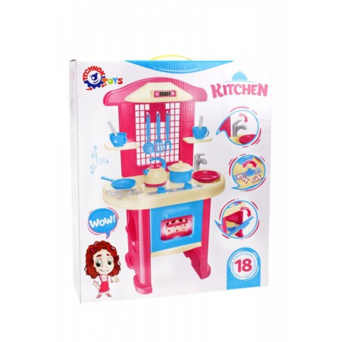 Набір ігровий "Моя перша кухня" ТехноК 3039TXK, 18 предметів