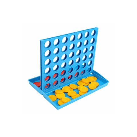 Дитяча настільна гра "Чотири в ряд" 9734TXK 42 фішки, 2 гравці