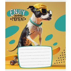 Зошит учнівський "Лови момент" 012-500240K-3 в клітинку, 12 аркушів