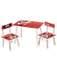Дитячий столик M 501-32 стільниця 60 х 40 см, 2 стільчики