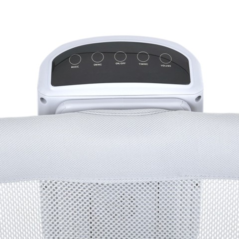 Дитяче ліжечко-люлька 3 в 1 Mastela 3328 приставна, музика, таймер, москітна сітка, білий