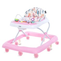 Ходунки дитячі FUN ME 1184 Pink, світлові та звукові ефекти