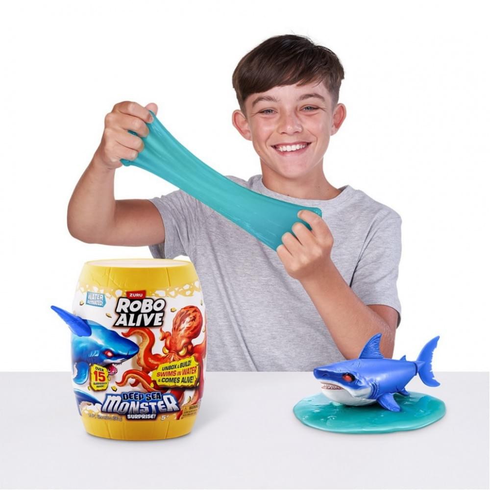 Інтерактивний ігровий набір "Глибоководний сюрприз: Велика біла акула" ROBO ALIVE S1 Pets & Robo Alive 71155A