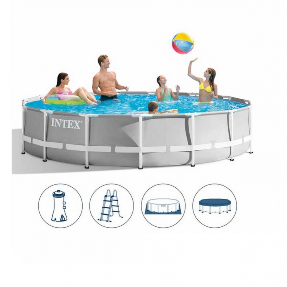 Каркасний басейн Intex 26720 (427-107см), 12706 л