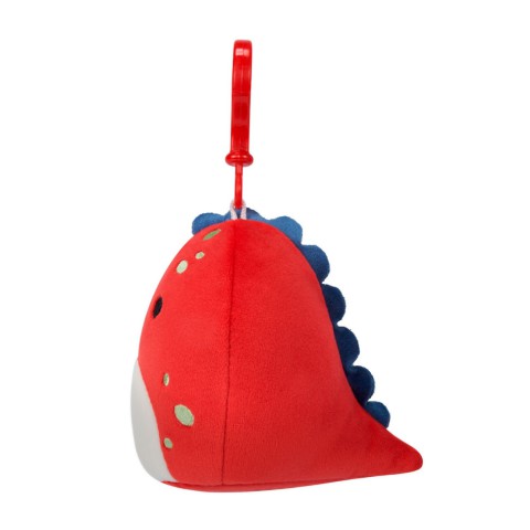 М'яка іграшка на кліпсі "Діно Долан" Squishmallows SQCP00218, 9 см