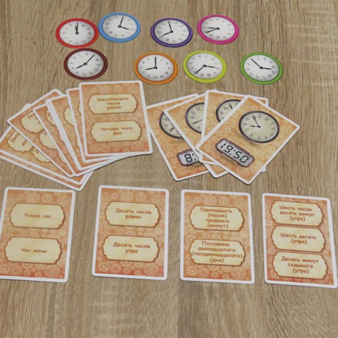 Дитяча розвиваюча гра "Тік-Так" 0819 перший годинник