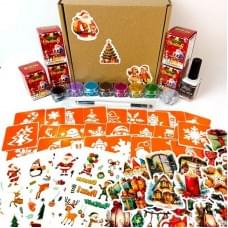 Подарунковий набір "Різдвяне диво: Чарівний Подарунок" gift-box-christmass-5kids