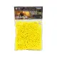 Пластикові кульки для дитячої зброї 1-152, 6 мм 1000 шт Жовтий