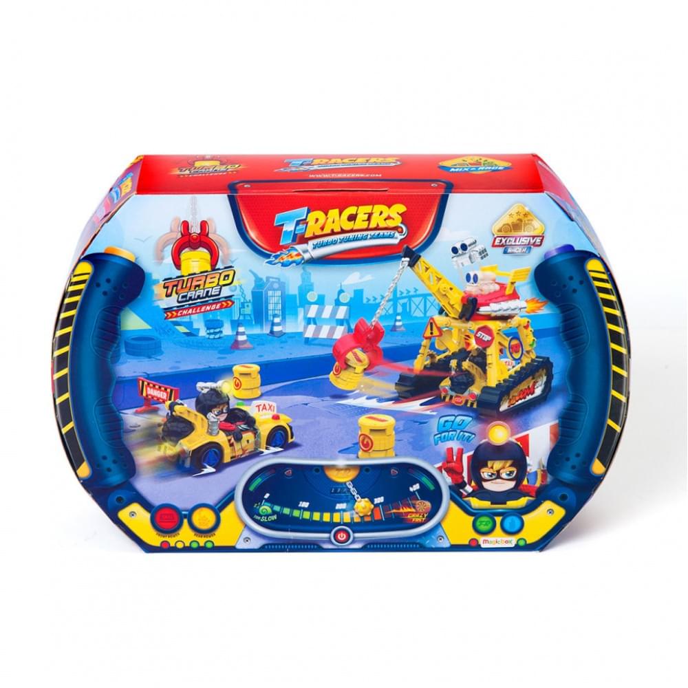 Ігровий набір Турбокран T-Racers PTRSD014IN11 з аксесуарами