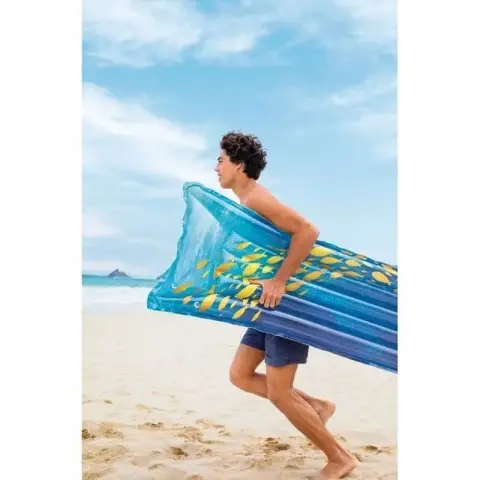 Матрац надувний пляжний "Рибки" 59720-6, 183 x 69 см