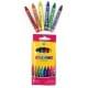 Набір дитячих воскових олівців "Crayons" 8496-6, 90 мм, 6 кольорів