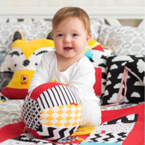 М'ячик-брязкальце B&W МС 080501-01