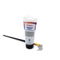 Акрилова фарба глянцева Сіра Brushme TBA60069 60 мл