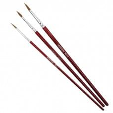 Набір художніх пензликів RA-7686(DSCN5030) в наборі 3 штуки