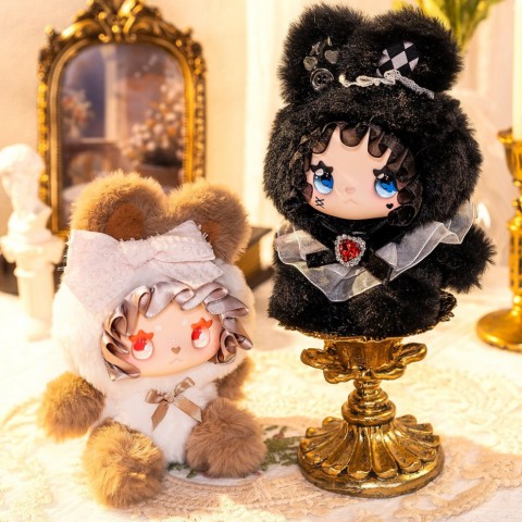 Колекційна м'яка іграшка з кільцем "Зайчики" POP TOP Lucky Emma MJ-000090 серії "Lovely Emma"